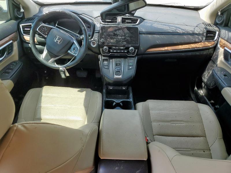 7FART6H89LE016543 - 2020 HONDA CR-V EXL WHITE photo 8