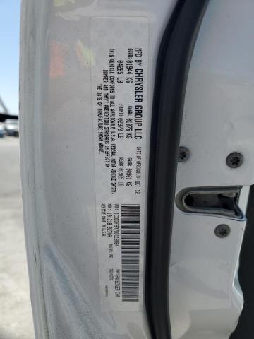 1C3CDFBA7DD110864 - 2013 DODGE DART SXT WHITE photo 12