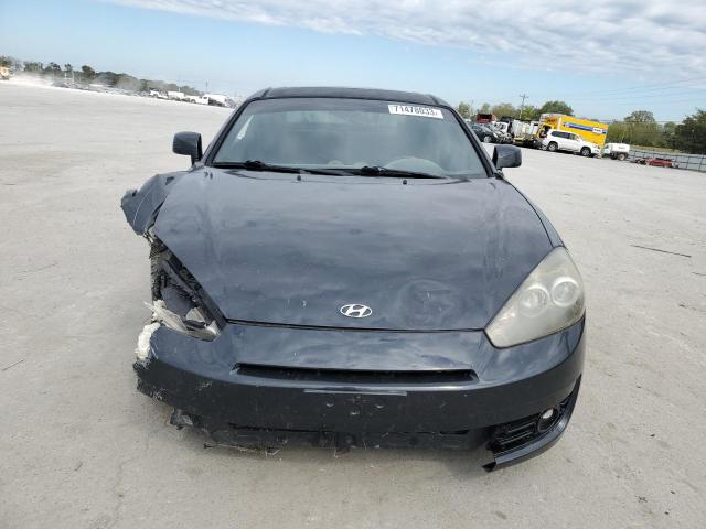 KMHHN66F37U252889 - 2007 HYUNDAI TIBURON GT BLACK photo 5