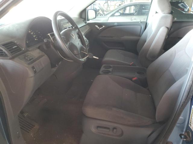 5FNRL38496B100048 - 2006 HONDA ODYSSEY EX BLUE photo 7