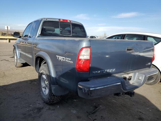 5TBRT34146S480450 - 2006 TOYOTA TUNDRA ACCESS CAB SR5 BLUE photo 2