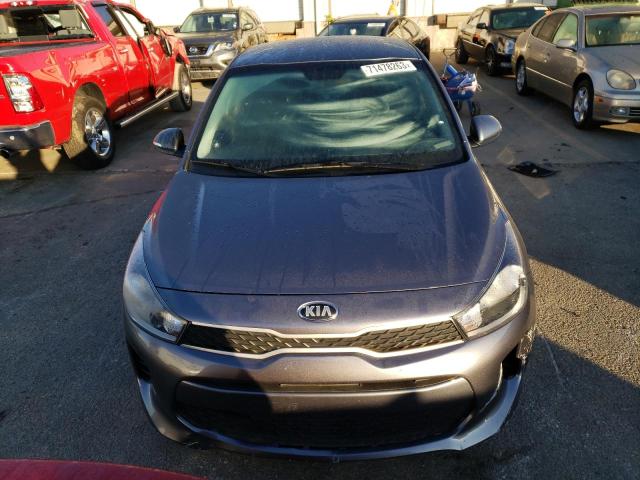 3KPA24AB6KE253758 - 2019 KIA RIO S GRAY photo 5