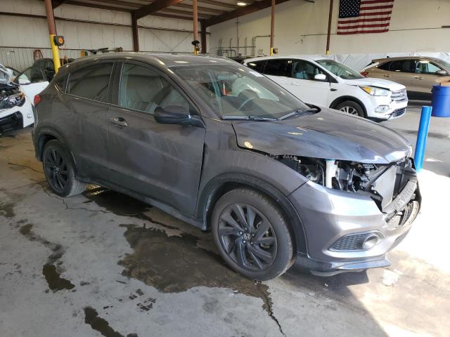 3CZRU6H14NM734053 - 2022 HONDA HR-V SPORT ნაცრისფერი ფოტო 4