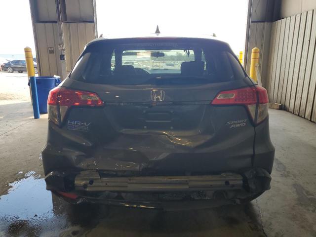 3CZRU6H14NM734053 - 2022 HONDA HR-V SPORT ნაცრისფერი ფოტო 6