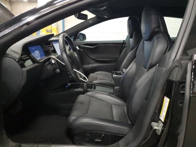 5YJSA1E21JF273036 - 2018 TESLA MODEL S BLACK photo 7