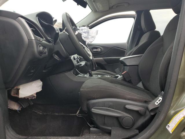 1C4PJLCB5KD223155 - 2019 JEEP CHEROKEE LATITUDE Zielony zdjęcie 7