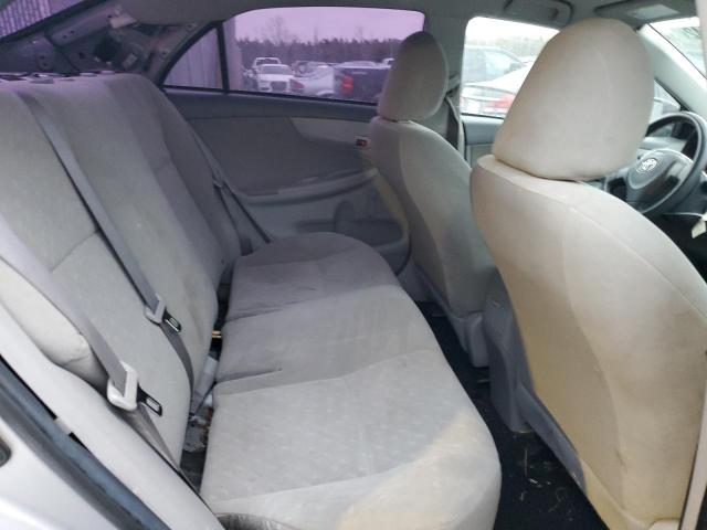 2T1BU4EE2AC422190 - 2010 TOYOTA COROLLA BASE SILVER photo 10