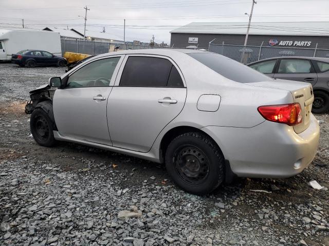 2T1BU4EE2AC422190 - 2010 TOYOTA COROLLA BASE SILVER photo 2