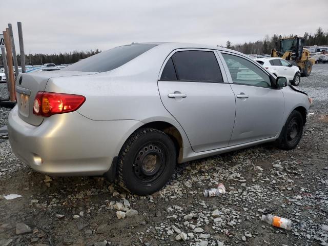 2T1BU4EE2AC422190 - 2010 TOYOTA COROLLA BASE SILVER photo 3