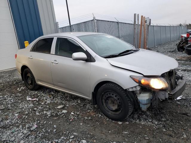 2T1BU4EE2AC422190 - 2010 TOYOTA COROLLA BASE SILVER photo 4
