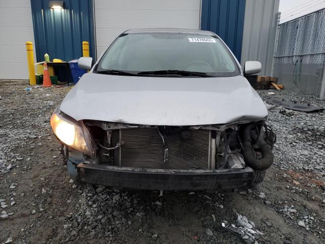2T1BU4EE2AC422190 - 2010 TOYOTA COROLLA BASE SILVER photo 5