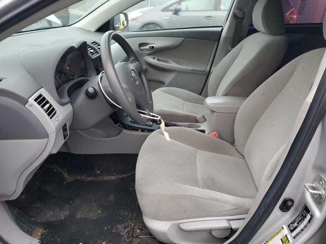 2T1BU4EE2AC422190 - 2010 TOYOTA COROLLA BASE SILVER photo 7