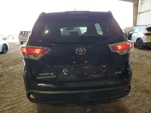 5TDKKRFH0FS073699 - 2015 TOYOTA HIGHLANDER XLE Qara foto 6