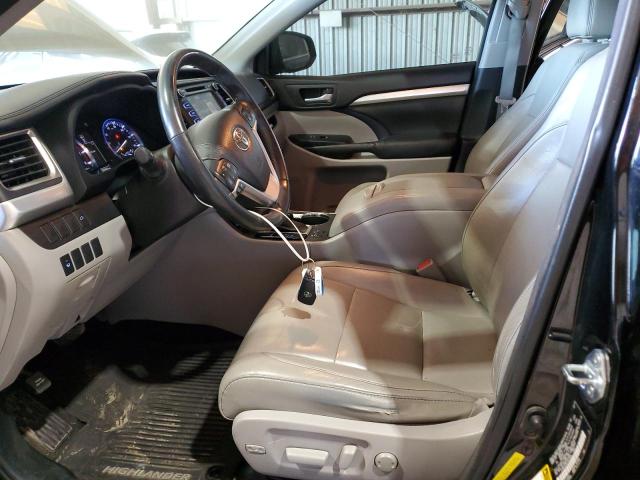 5TDKKRFH0FS073699 - 2015 TOYOTA HIGHLANDER XLE Qara foto 7