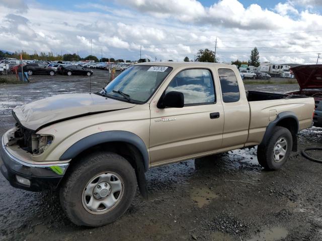 5TESM92N73Z239558 - 2003 TOYOTA TACOMA XTRACAB PRERUNNER ოქროსფერი ფოტო 1