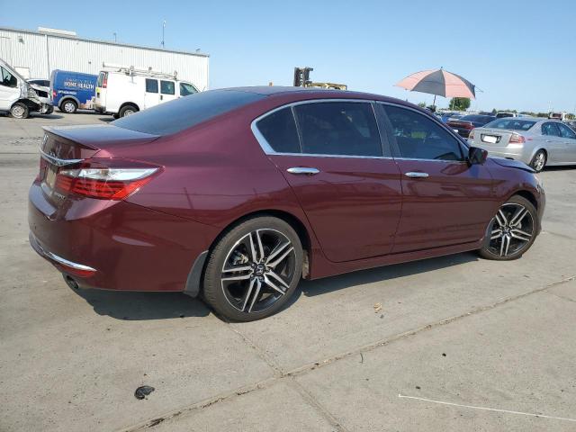 1HGCR2F54GA077882 - 2016 HONDA ACCORD SPORT 勃艮第红 照片 3