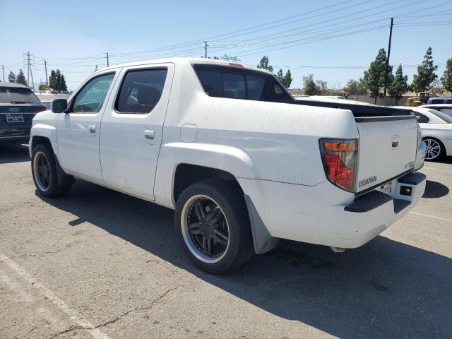 2HJYK16526H516933 - 2006 HONDA RIDGELINE RTL WHITE photo 2