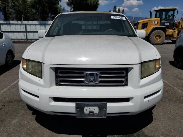 2HJYK16526H516933 - 2006 HONDA RIDGELINE RTL WHITE photo 5