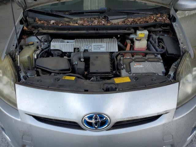 JTDKN3DU4A0140868 - 2010 TOYOTA PRIUS SILVER photo 11