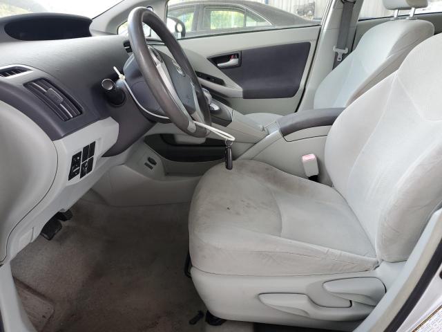 JTDKN3DU4A0140868 - 2010 TOYOTA PRIUS SILVER photo 7