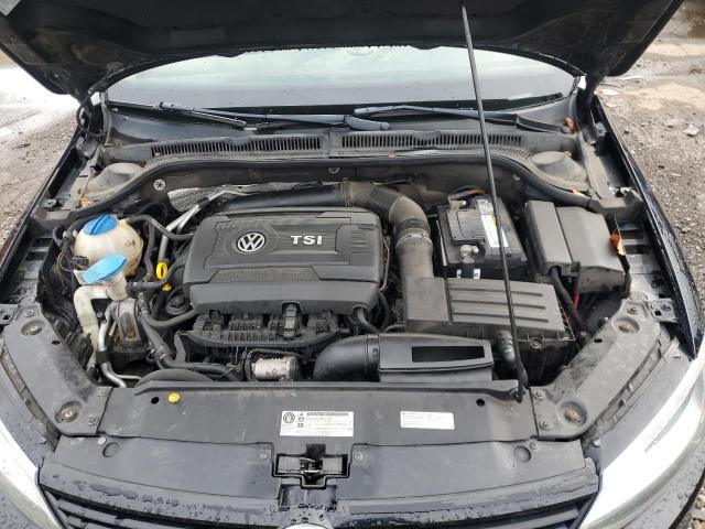 3VWD17AJ2EM409410 - 2014 VOLKSWAGEN JETTA SE BLACK photo 11