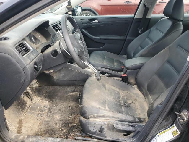 3VWD17AJ2EM409410 - 2014 VOLKSWAGEN JETTA SE BLACK photo 7