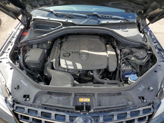 4JGDA5HB8EA354220 - 2014 MERCEDES-BENZ ML 350 4MATIC BLACK photo 12