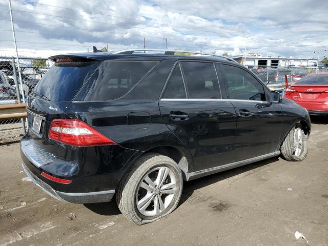 4JGDA5HB8EA354220 - 2014 MERCEDES-BENZ ML 350 4MATIC BLACK photo 3