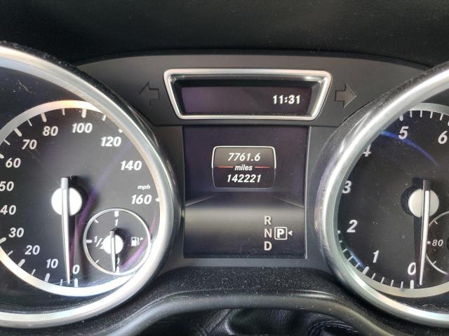 4JGDA5HB8EA354220 - 2014 MERCEDES-BENZ ML 350 4MATIC BLACK photo 9