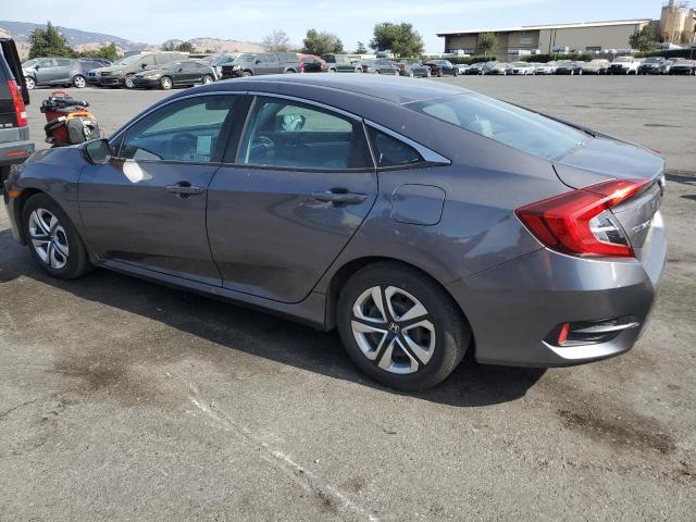 2HGFC2F52JH534535 - 2018 HONDA CIVIC LX GRAY photo 2