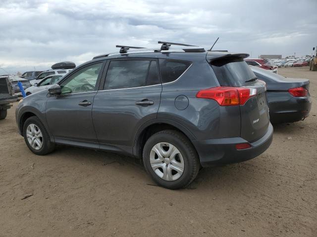 JTMBFREV7FD146185 - 2015 TOYOTA RAV4 LE CHARCOAL photo 2