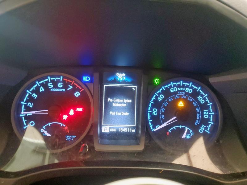 5TFCZ5AN0MX254623 - 2021 TOYOTA TACOMA DOUBLE CAB 灰色 照片 9