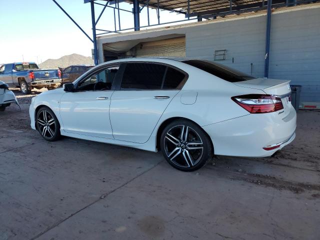 1HGCR2F52GA238584 - 2016 HONDA ACCORD SPORT თეთრი ფოტო 2