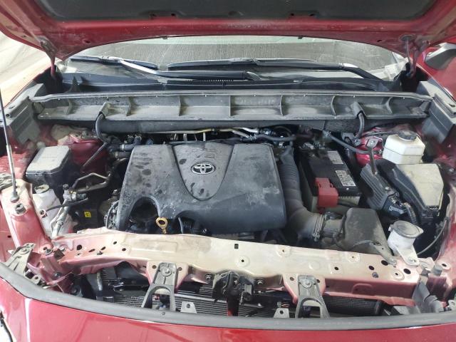 5TDHZRBH5NS564053 - 2022 TOYOTA HIGHLANDER XLE أحمر صورة 12