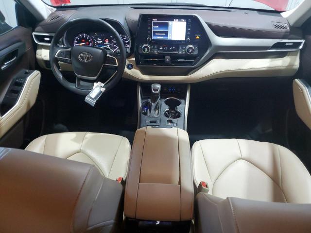 5TDHZRBH5NS564053 - 2022 TOYOTA HIGHLANDER XLE أحمر صورة 8