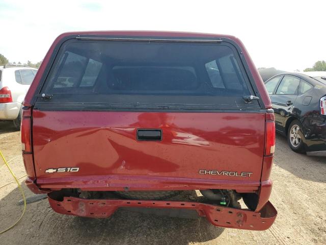 1GCCS19W1YK245720 - 2000 CHEVROLET S TRUCK S10 RED photo 6