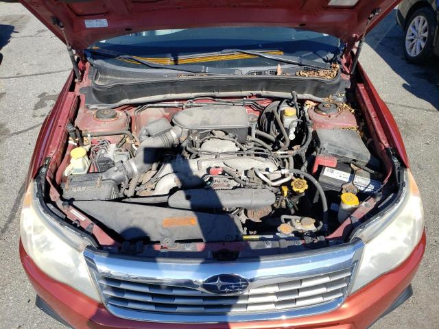 JF2SH6DC5AH917299 - 2010 SUBARU FORESTER 2.5X LIMITED RED photo 12