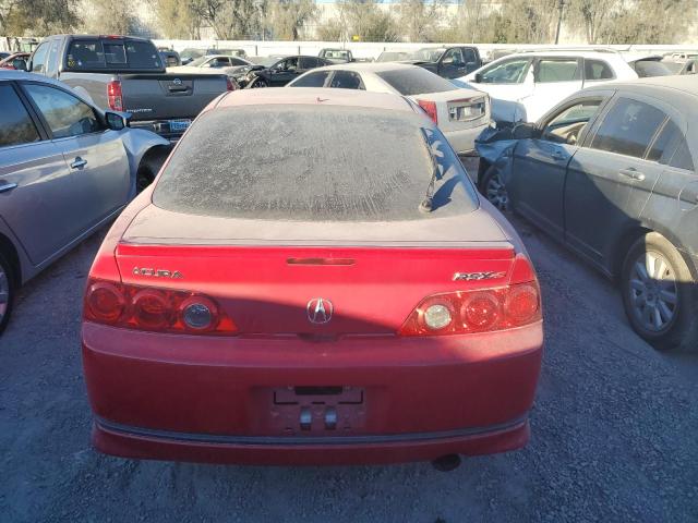 JH4DC53045S010848 - 2005 ACURA RSX TYPE-S RED photo 6