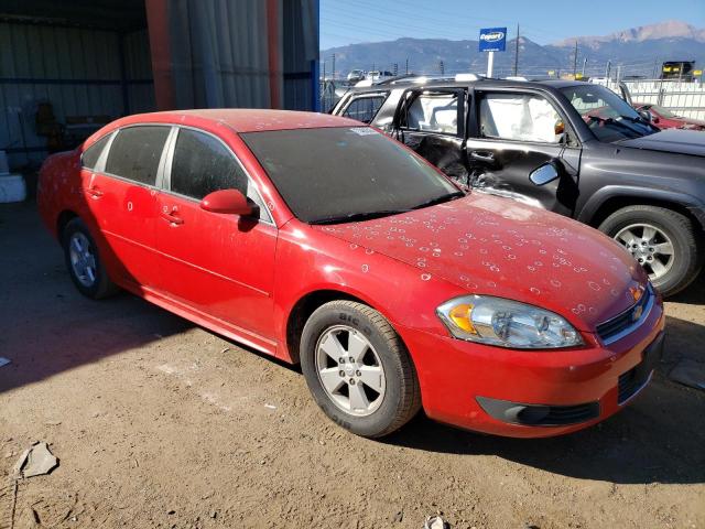 2G1WB5EK9A1212874 - 2010 CHEVROLET IMPALA LT RED photo 4