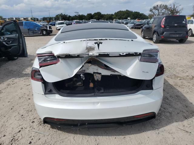 5YJSA1E68MF452097 - 2021 TESLA MODEL S WHITE photo 6