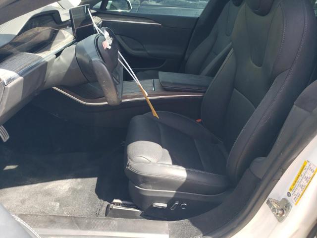 5YJSA1E68MF452097 - 2021 TESLA MODEL S თეთრი ფოტო 7