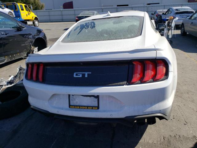 1FA6P8CF0L5142849 - 2020 FORD MUSTANG GT WHITE photo 6