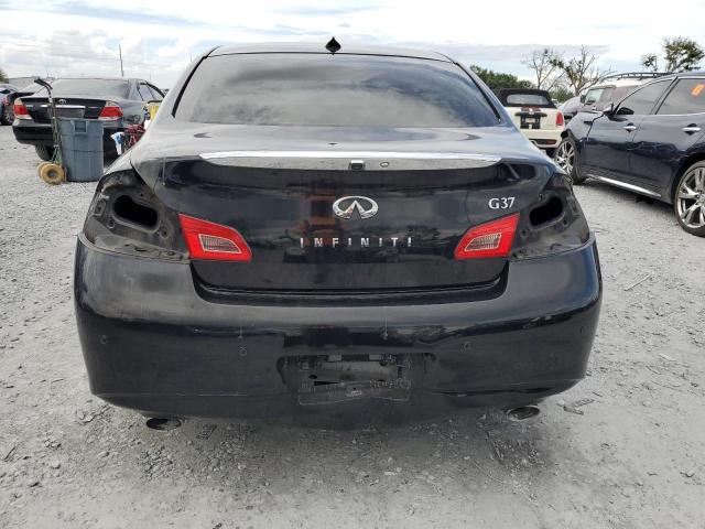 JN1CV6AP8DM725618 - 2013 INFINITI G37 BASE BLACK photo 6