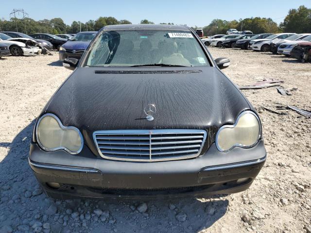 WDBRF61JX3F384787 - 2003 MERCEDES-BENZ C 240 BLACK photo 5