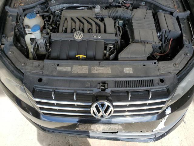 1VWCM7A37EC072500 - 2014 VOLKSWAGEN PASSAT SEL Schwarz Foto 11