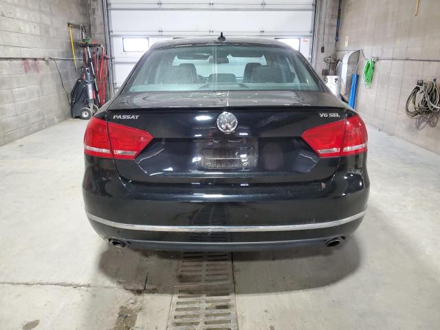 1VWCM7A37EC072500 - 2014 VOLKSWAGEN PASSAT SEL Schwarz Foto 6