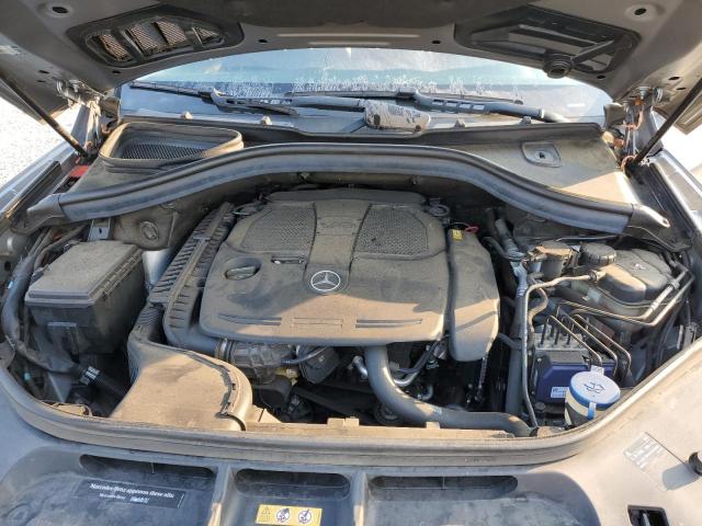 4JGDA5HB5FA596464 - 2015 MERCEDES-BENZ ML 350 4MATIC GRAY photo 12