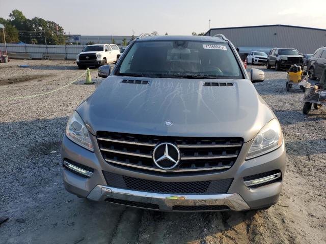 4JGDA5HB5FA596464 - 2015 MERCEDES-BENZ ML 350 4MATIC GRAY photo 5