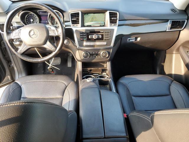 4JGDA5HB5FA596464 - 2015 MERCEDES-BENZ ML 350 4MATIC GRAY photo 8
