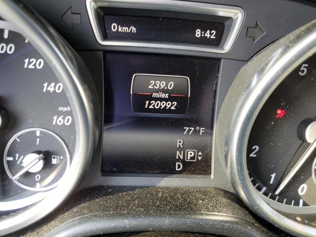 4JGDA5HB5FA596464 - 2015 MERCEDES-BENZ ML 350 4MATIC GRAY photo 9